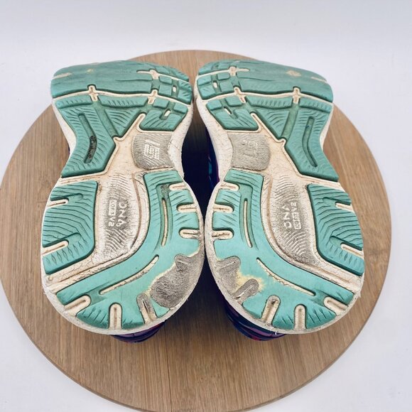 Brooks Ghost 15 Running Shoes Womens 8 Blue Mesh Trainers Sneakers - Picture 10 of 15